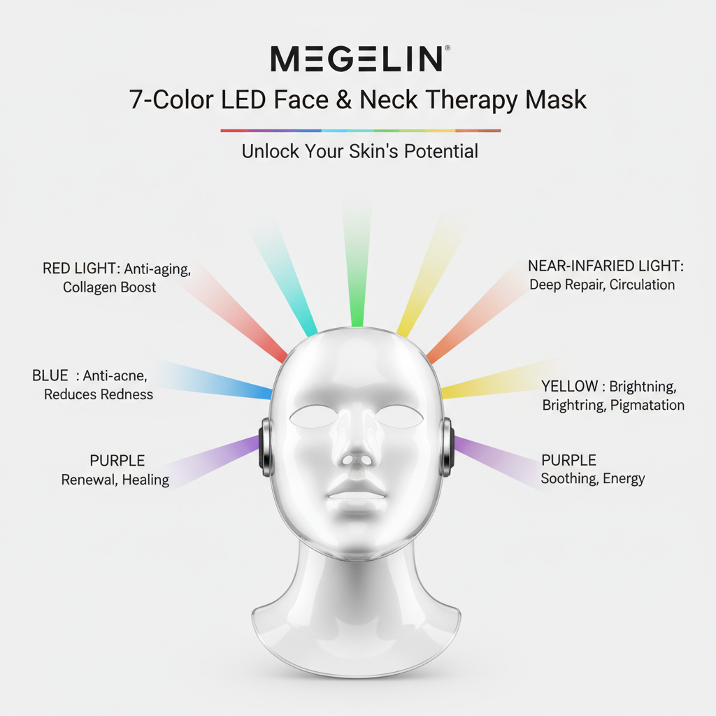 LED Mask Infographic