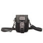 Vintage Retro Canvas Sling Bag for Men – Multi-Pocket Travel Crossbody with Phone Compartment .
