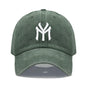 Letter MY Embroidery Baseball Cap Women Men Adjustable Soft Washed Cotton Sports Dad Hat Spring Summer Protection Sun Hats
