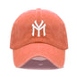 Letter MY Embroidery Baseball Cap Women Men Adjustable Soft Washed Cotton Sports Dad Hat Spring Summer Protection Sun Hats