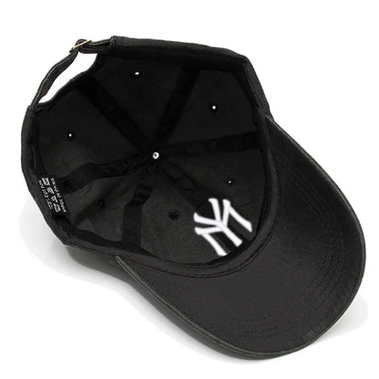 Letter MY Embroidery Baseball Cap Women Men Adjustable Soft Washed Cotton Sports Dad Hat Spring Summer Protection Sun Hats