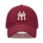 Letter MY Embroidery Baseball Cap Women Men Adjustable Soft Washed Cotton Sports Dad Hat Spring Summer Protection Sun Hats