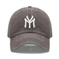 Letter MY Embroidery Baseball Cap Women Men Adjustable Soft Washed Cotton Sports Dad Hat Spring Summer Protection Sun Hats